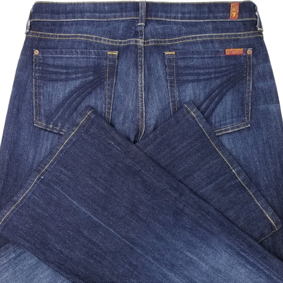 7FAMK 7 For All Mankind DOJO Jeans Dark Wash 31 - Picture 5 of 8